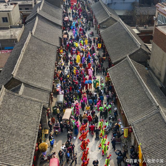 2019年3月3日至5日,河南安阳滑县,道口火神庙会社火表演.